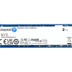 כונן SSD פנימי Kingston NV3 2TB NVMe Gen4 – M.2 2280