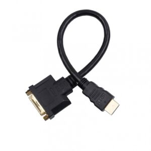 כבל מתאם mini HDMI לחיבור DVI נקבה כבל מתאם mini HDMI לחיבור DVI נקבה