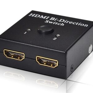 קופסת מיתוג HDMI דו כיוונית 1:2 קופסת מיתוג HDMI דו כיוונית 1:2