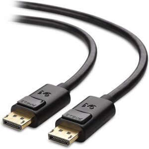 כבל Displayport באורך 3 מטר Ver-1.2 4K 60Hz כבל Displayport באורך 3 מטר Ver-1.2 4K 60Hz