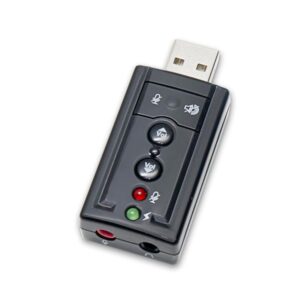 כרטיס קול חיצוני 7.1 בחיבור USB כרטיס קול חיצוני 7.1 בחיבור USB