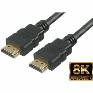 כבל HDMI תקן 2.1 תומך 8K 60Hz אורך 2 מטר