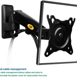 זרוע מפרקית ארגונומית, בוכנת גז דגם NB F120 להתקנה על הקיר זרוע מפרקית ארגונומית, בוכנת גז דגם NB F120 להתקנה על הקיר