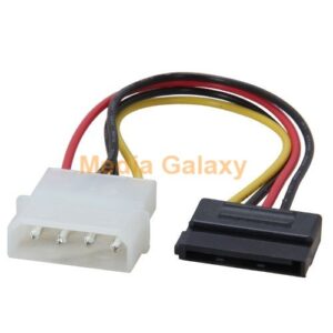 כבל מתח מחיבור מולקס (MOLEX) לחיבור SATA כבל מתח מחיבור מולקס (MOLEX) לחיבור SATA