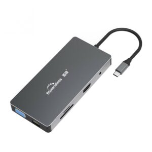 תחנת עגינה ושיכפול ל-4 כונני M.2 NVMe/SATA USB Type-C תחנת עגינה ושיכפול ל-4 כונני M.2 NVMe/SATA USB Type-C