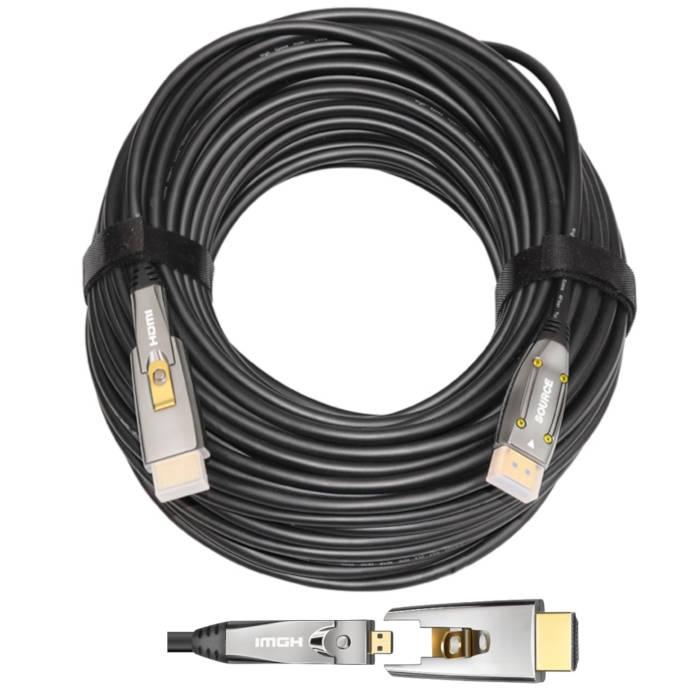 כבל AOC HDMI 2.0 על סיב אופטי 30m תומך 4K@60Hz