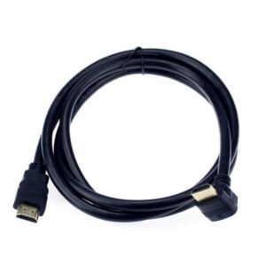 כבל HDMI איכותי1.5 מטר – קונקטור בזוית 90 4K תקן 2.0. כבל HDMI איכותי1.5 מטר – קונקטור בזוית 90 4K תקן 2.0.
