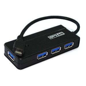 מפצל USB-3.0 עם חיבור Type-C למחשב מפצל USB-3.0 עם חיבור Type-C למחשב