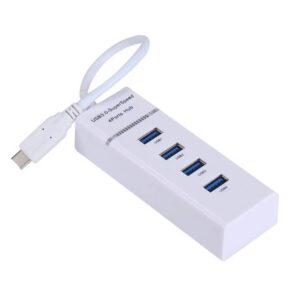 מפצל USB-3.0 עם חיבור Type-C מפצל USB-3.0 עם חיבור Type-C