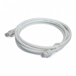 כבל רשת RJ45 מסוכך CAT6 באורך 2 מטר בצבע אפור כבל רשת RJ45 מסוכך CAT6 באורך 2 מטר בצבע אפור