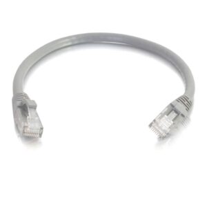 כבל רשת RJ45 מסוכך CAT6 באורך 0.3 מטר בצבע אפור כבל רשת RJ45 מסוכך CAT6 באורך 0.3 מטר בצבע אפור