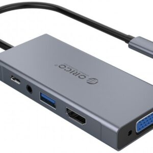 מיני תחנת עגינה עם חיבור Type-C תוצרת ORICO מיני תחנת עגינה עם חיבור Type-C תוצרת ORICO