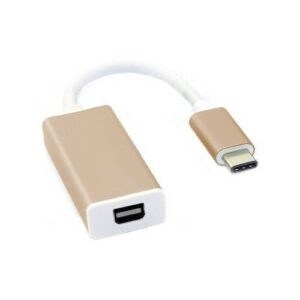 מתאם USB-3.1 Type C לחיבור mini DisplayPort למסך מתאם USB-3.1 Type C לחיבור mini DisplayPort למסך