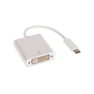 מתאם USB-3.1 Type C לחיבור DVI-D 4K למסך מתאם USB-3.1 Type C לחיבור DVI-D 4K למסך