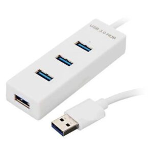 מפצל USB-3.0 ל-4 חיבורים עם כבל 60 ס"מ מפצל USB-3.0 ל-4 חיבורים עם כבל 60 ס"מ
