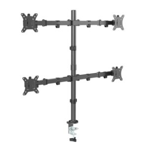 זרוע מפרקית שולחנית ל-4 מסכי מחשב GoldTouch זרוע מפרקית שולחנית ל-4 מסכי מחשב GoldTouch