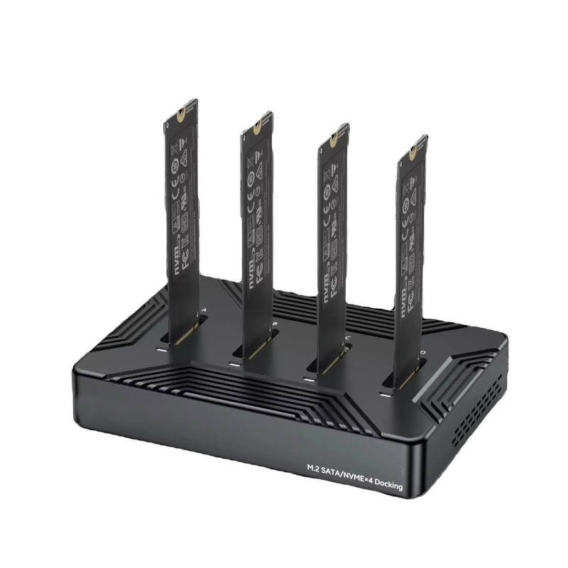עמדת שיכפול לכונני M.2 NVMe/SATA ללא מחשב