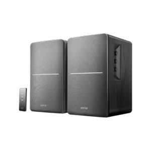 זוג רמקולים איכותי 42W מוגברים Edifier שחור זוג רמקולים איכותי 42W מוגברים Edifier שחור