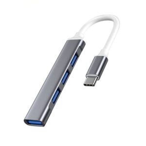 מפצל USB Type-C ל-4 חיבורי USB-3.0 מפצל USB Type-C ל-4 חיבורי USB-3.0