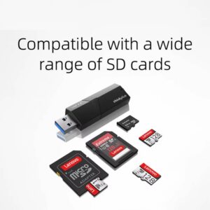 קורא כרטיסים מהיר SD ו-micro SD בחיבור USB-3.0 קורא כרטיסים מהיר SD ו-micro SD בחיבור USB-3.0