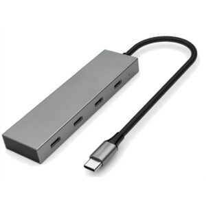 מפצל USB 3.2 Type-C ל-4 חיבורים 10G מפצל USB 3.2 Type-C ל-4 חיבורים 10G