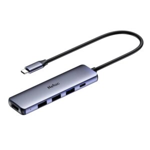 מתאם Type-C לחיבור HDMI ומפצל USB-3.0 מתאם Type-C לחיבור HDMI ומפצל USB-3.0