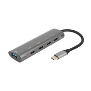 מפצל USB Type-C ל-4 חיבורי Type-C וחיבור USB-3.0 מפצל USB Type-C ל-4 חיבורי Type-C וחיבור USB-3.0