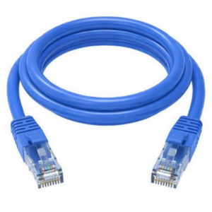 כבל רשת RJ45 מסוכך CAT6 באורך 1.5 מטר בצבע כחול כבל רשת RJ45 מסוכך CAT6 באורך 1.5 מטר בצבע כחול