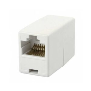 מופה CAT5e RJ45 נקבה-נקבה מפלסטיק