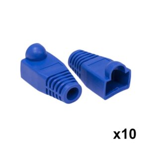 10 יחידות כיסוי גומי לקונקטור RJ45 – צבע כחול 10 יחידות כיסוי גומי לקונקטור RJ45 – צבע כחול