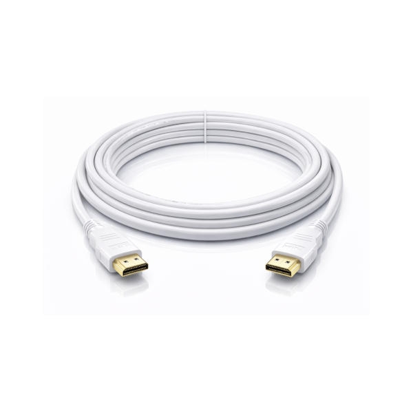 כבל HDMI לבן תקן 2.0 באורך 15 מטר