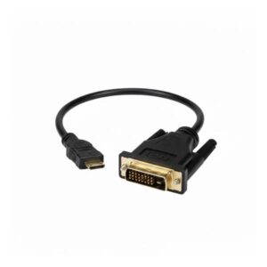כבל קצר mini HDMI לחיבור DVI – מותאם במיוחד למחשבי NUC כבל קצר mini HDMI לחיבור DVI – מותאם במיוחד למחשבי NUC