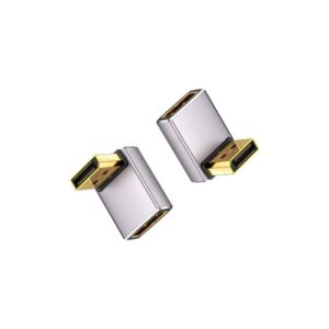 מתאם זוויתי DISPLAYPORT 1.4 8K@60HZ זכר-נקבה למטה מתאם זוויתי DISPLAYPORT 1.4 8K@60HZ זכר-נקבה למטה