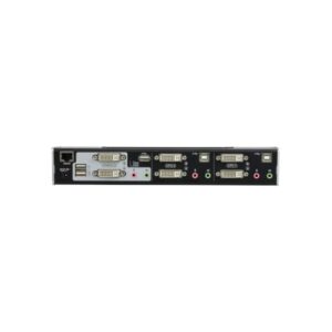 מתג KVMP דו־מסכי ATEN CS1642A ל־2 מחשבים עם DVI Dual Link, USB ואודיו מתג KVMP דו־מסכי ATEN CS1642A ל־2 מחשבים עם DVI Dual Link, USB ואודיו