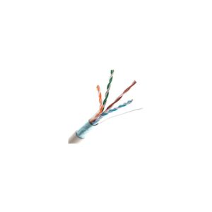 כבלים FTP CAT5E GREY 100M plastic reel