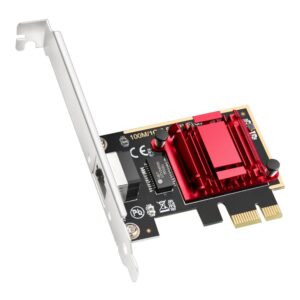 כרטיס רשת פנימי Cudy PE25 2.5Gbps PCI-E כרטיס רשת פנימי Cudy PE25 2.5Gbps PCI-E