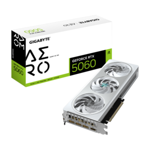 כרטיס מסך Gigabyte GeForce RTX 5060 AERO OC 8GB כרטיס מסך Gigabyte GeForce RTX 5060 AERO OC 8GB