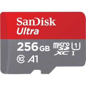 כרטיס זכרון SanDisk 256GB Ultra microSDXC UHS-I Up to 150MB/s C10 כרטיס זכרון SanDisk 256GB Ultra microSDXC UHS-I Up to 150MB/s C10