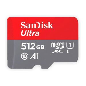 כרטיס זכרון SanDisk 512GB Ultra microSDXC UHS-I Up to 150MB/s C10