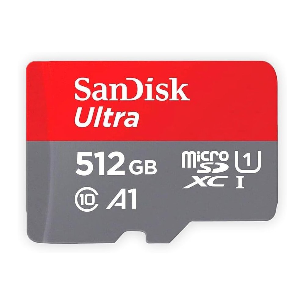 כרטיס זכרון SanDisk 512GB Ultra microSDXC UHS-I Up to 150MB/s C10