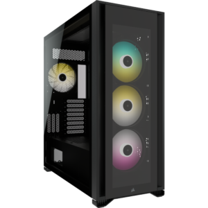 מארז CORSAIR iCUE 7000X RGB Tempered Glass Full-Tower ATX BLACK מארז CORSAIR iCUE 7000X RGB Tempered Glass Full-Tower ATX BLACK