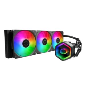קירור נוזלי Cooler Master 360 Core II Black 280W TDP Intel/Amd קירור נוזלי Cooler Master 360 Core II Black 280W TDP Intel/Amd