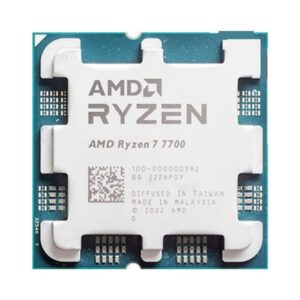 מעבד AMD Ryzen 7 7700 Tray Gaming Processor PCIE 5.0 AM5 105W TDP