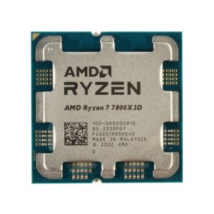 מעבד AMD Ryzen 7 7800X3D Max 5.0 GHZ 8Crs PCIE 5.0 AM5 120W TDP