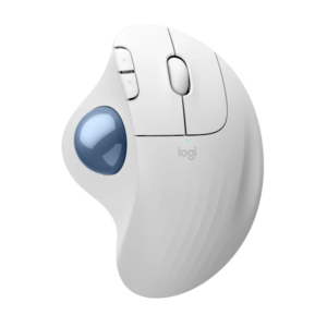 עכבר Logitech M575S TrackBall Off-White Blue Ball 2000DPI BT עכבר Logitech M575S TrackBall Off-White Blue Ball 2000DPI BT