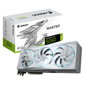 כרטיס מסך AORUS GeForce RTX 5090 MASTER ICE 32G כרטיס מסך AORUS GeForce RTX 5090 MASTER ICE 32G