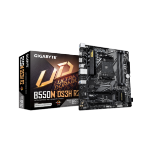 לוח אם למעבדי Gigabyte B550M DS3H R2 DDR4 Micro-Atx For AMD AM4 לוח אם למעבדי Gigabyte B550M DS3H R2 DDR4 Micro-Atx For AMD AM4