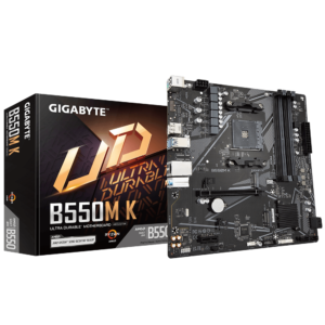 לוח אם Gigabyte B550M K DDR4 for AMD AM4 DP HDMI Micro-Atx לוח אם Gigabyte B550M K DDR4 for AMD AM4 DP HDMI Micro-Atx