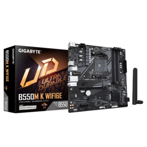 לוח אם Gigabyte B550M K WF6E AM4 Micro-AtX DDR4 לוח אם Gigabyte B550M K WF6E AM4 Micro-AtX DDR4