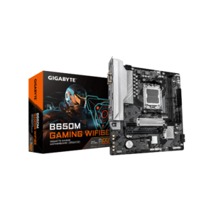 לוח אם Gigabyte B650M Gaming WIFI 6E 1.4 AM5 DDR5 Micro-ATX לוח אם Gigabyte B650M Gaming WIFI 6E 1.4 AM5 DDR5 Micro-ATX